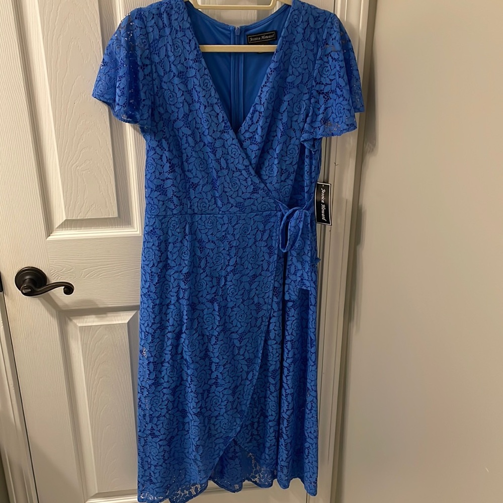 Jessica Howard high low lace dress